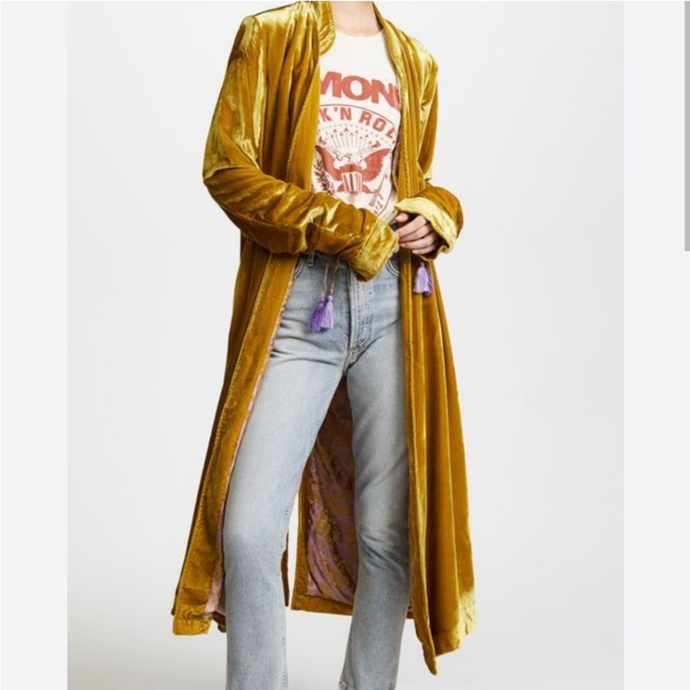Dalia duster gold mustard size smalll